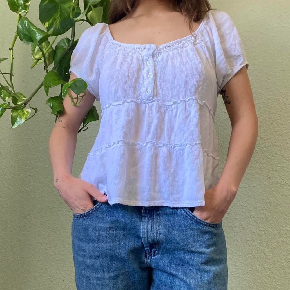 No Boundaries Women's multi Blouse